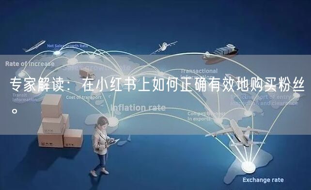 专家解读：在小红书上如何正确有效地购买粉丝。