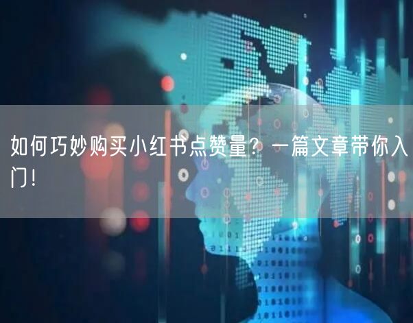 如何巧妙购买小红书点赞量？一篇文章带你入门！