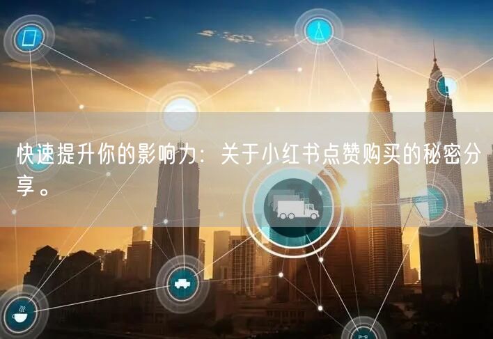 快速提升你的影响力：关于小红书点赞购买的秘密分享。