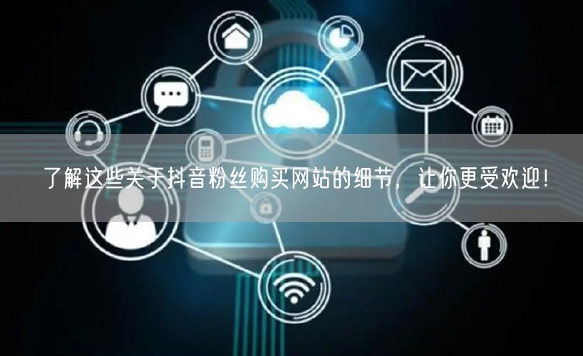 了解这些关于抖音粉丝购买网站的细节，让你更受欢迎！