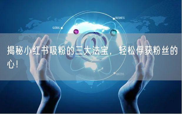 揭秘小红书吸粉的三大法宝，轻松俘获粉丝的心！